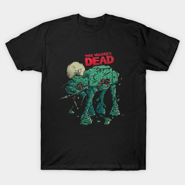 Walker's Dead V2 T-Shirt by victorsbeard